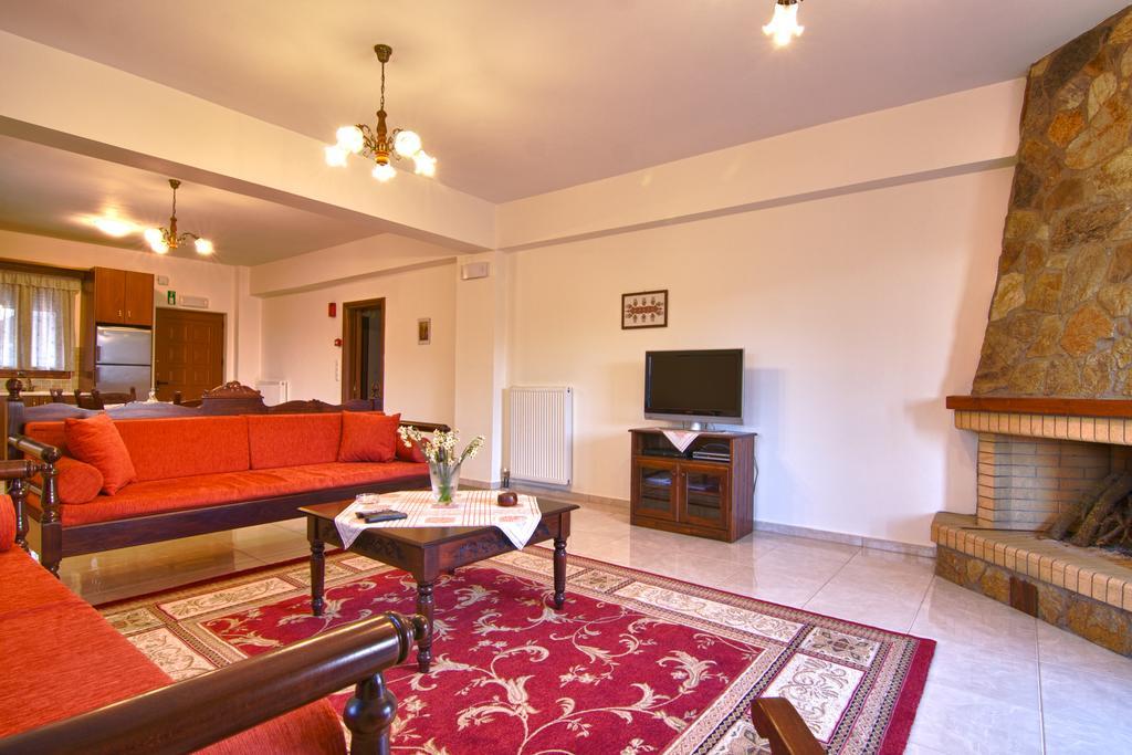 Aposeti Villas Petrochori  Pokoj fotografie